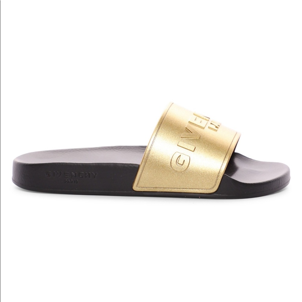 Givenchy Logo-Embossed Pool Slide Sandals